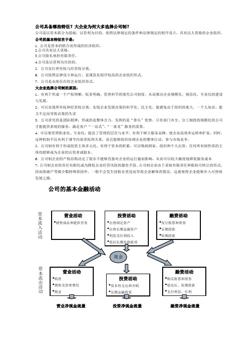 公司金融课后习题