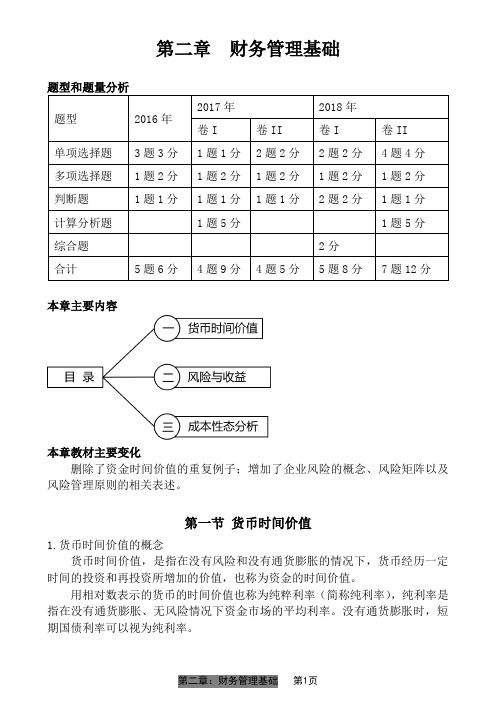 《财务管理》第二章：财务管理基础【货币时间价值】