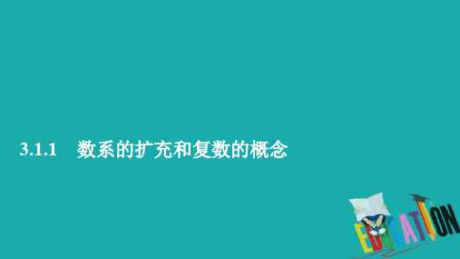 2019-2020数学人教A版选修2-2课件：第三章数系的扩充和复数的引入3.1 3.1.1 