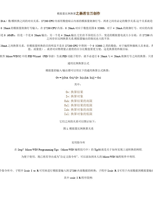 S7-200模拟量详细教程