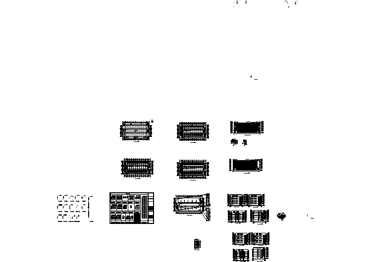 综合楼设计建筑cad平立剖面施工图