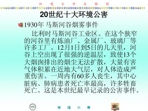 2020世纪十大环境公害(1)