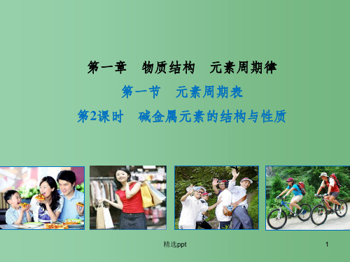 (教师参考)高中化学 1.1.2 碱金属元素的结构与性质课件2 新人教版必修2