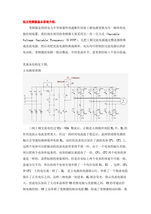 低压变频器基本原理介绍