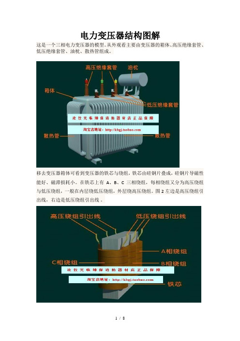 电力变压器结构图解