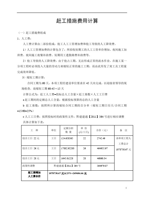 316296_赶工措施费用计算