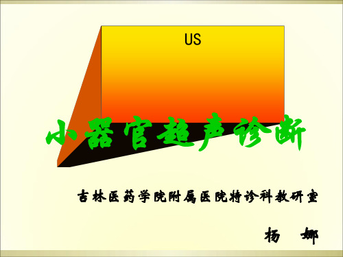 甲状腺超声诊断知识概述