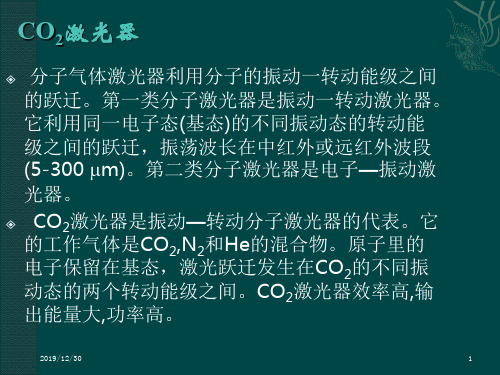 CO2激光器详解共28页PPT资料