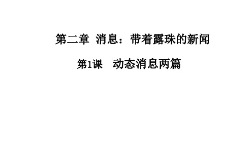 【高中语文】选修新闻阅读与实践课件ppt精品课件(16份)14