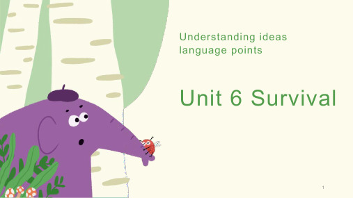 Unit6Understandingideas知识点(课件)高中英语外研版选择性必修第二册