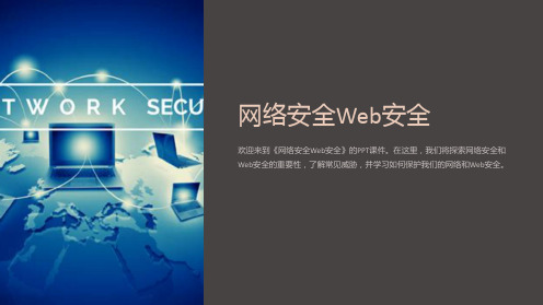 《网络安全Web安全》课件