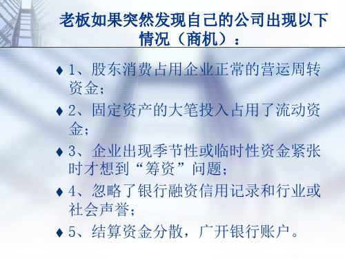 公司类融资担保业务介绍宣传幻灯片33页PPT