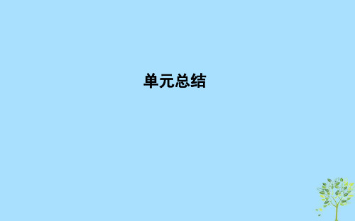 高考政治总复习第四单元认识社会与价值选择单元总结课件新人教版必修4