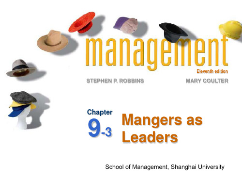 罗宾斯管理学 管理者的领导力 Managers as Leaders