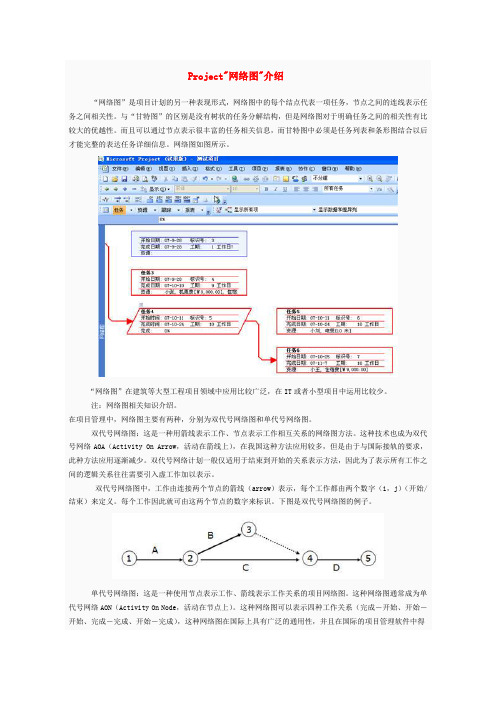 Project网络图