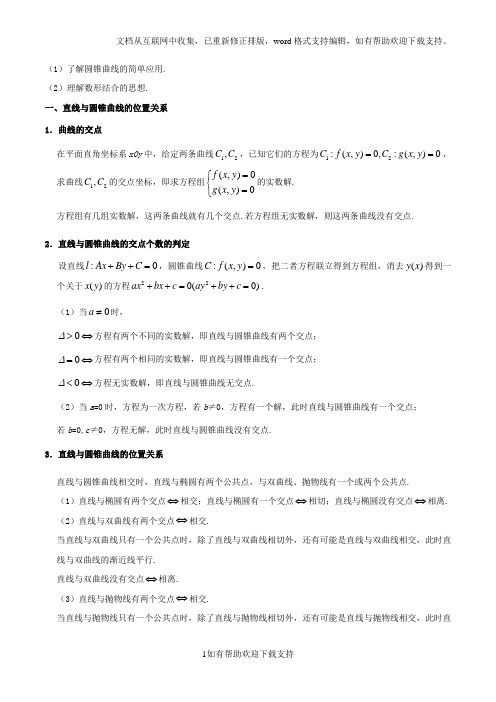 考点41直线与圆锥曲线的位置关系高考全攻略之备战2020年高考数学(理)考点一遍过