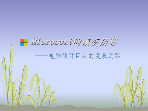 Microsoft的logo演变历程