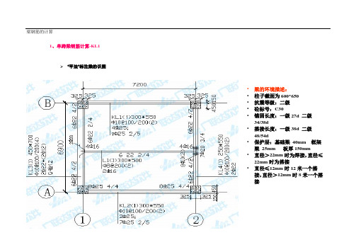 -梁钢筋的计算