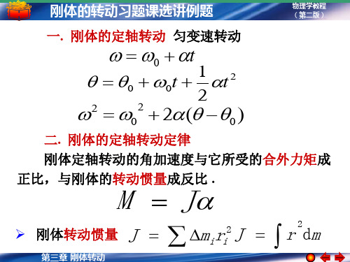 大学物理马文蔚版-第四章习题课选讲例题