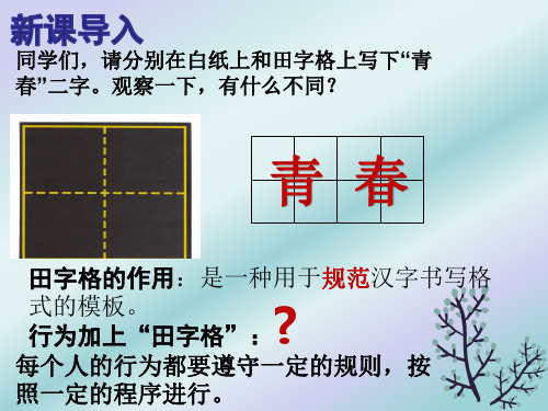 人教版道德和法治七年级下册 3.2 青春有格 课件(共15张PPT)