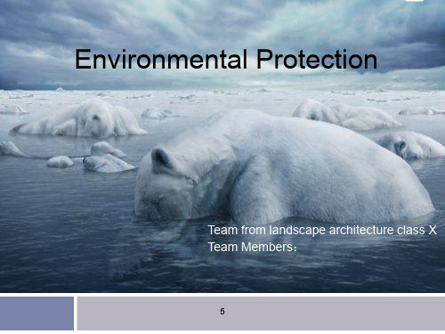 Environmental-Protection(环境保护演讲PPT)-新版.ppt