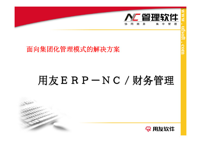 面向集团化管理模式的解决方案-用友ERP－NC财务管理