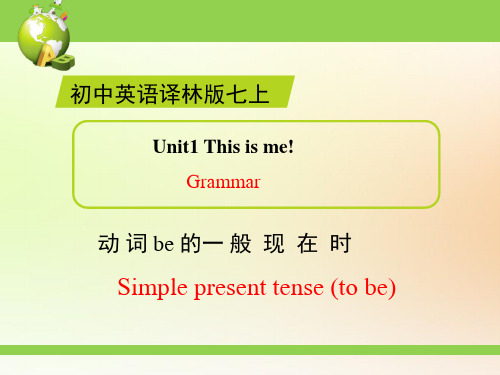 牛津译林版七年级英语上Unit1 Grammar课件(共14张PPT)