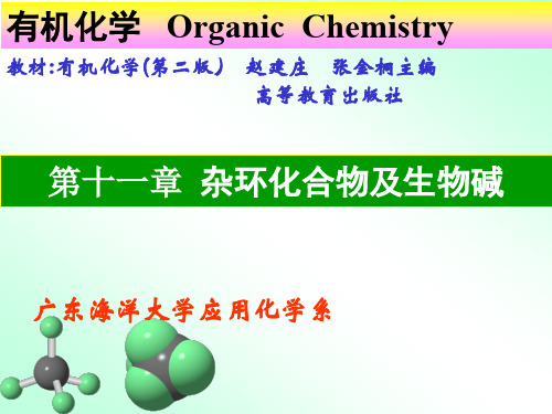 有机化学课件-第十一章节杂环化合物跟生物碱资料文档