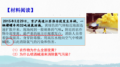 氯及其化合物第二课时课件 2024-2025学年高一上学期化学人教版(2019)必修第一册