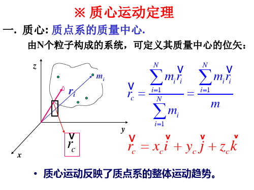 3-7质心动量角动量定理