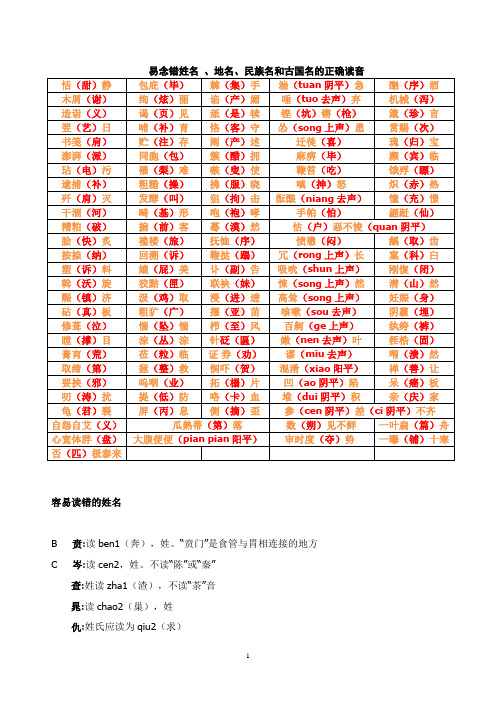 易念错姓1