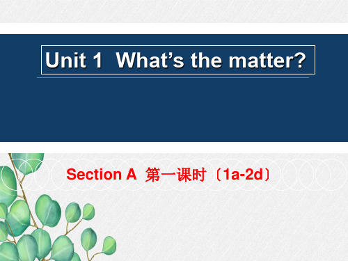 (新)人教新目标八年级下册 Unit 1 课时11a-2d)(精品)课件