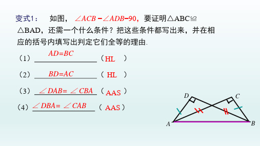 八年级数学上册  12.2三角形全等的判定第4课时斜边直角边课件课件2_1-5