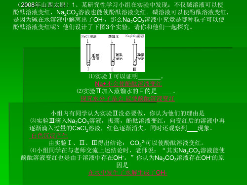 初三化学科学探究.ppt