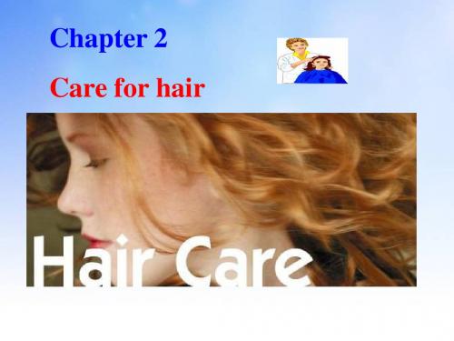 Care for hairPPT课件