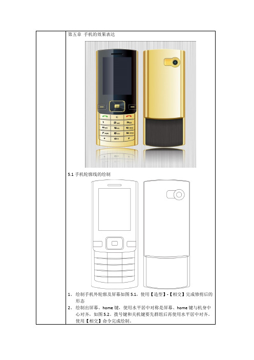 第四章 手机的效果表达