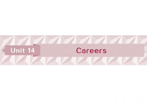 Unit 14 Careers