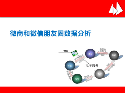 微信朋友圈营销数据分析(企业微商、代理微商、个人微商)PPT