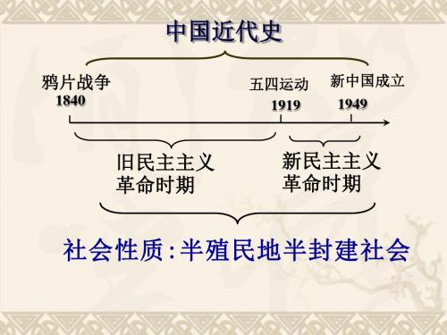 中考历史八年级上册单元复习课件精选教学PPT 人教版