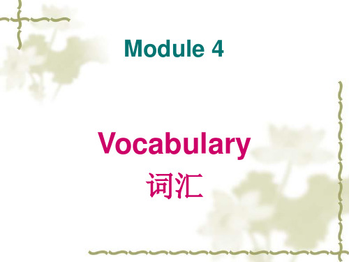 Module4Healthyfood词汇课件-辽宁省大连金石滩实验学校外研版七年级英语上册(共12张PPT)