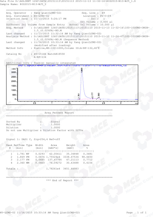 Trichostatin_A_LCMS_18558_MedChemExpress