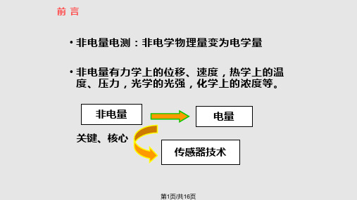 非电量电测PPT课件