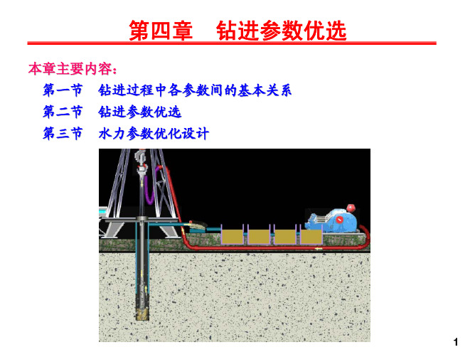 钻进参数优选