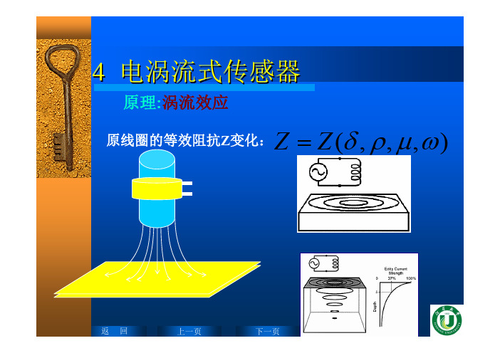 电涡流式传感器