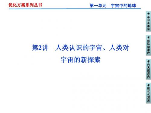 高考地理一轮复习第1单元宇宙中的地球ppt(10份) 人教课标版3