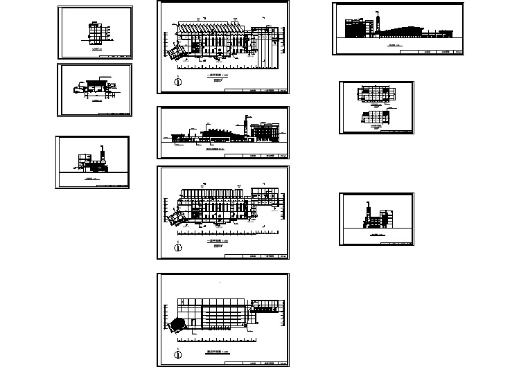 某二级汽车站全套建筑设计方案图纸