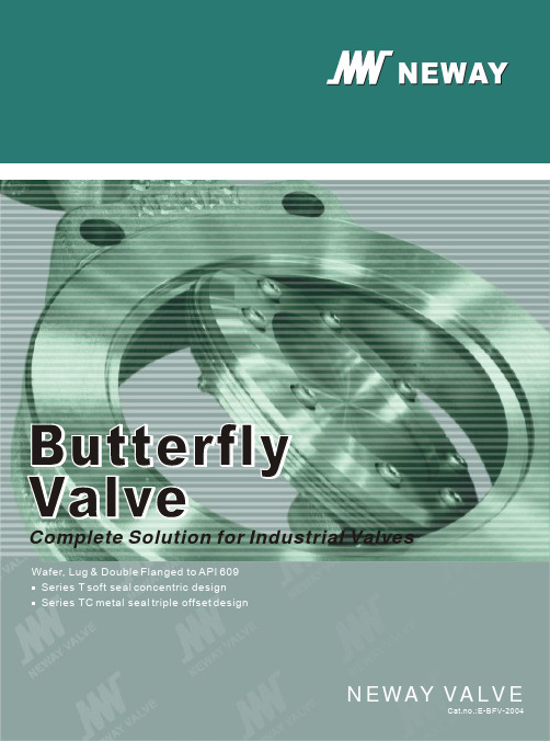 butterfly valve.pdf(纽威阀门样本NEWAY)