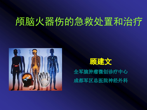 开放型颅脑火器伤的救治-顾建文