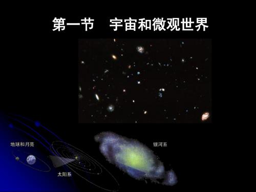 宇宙和微观世界ppt15 人教版