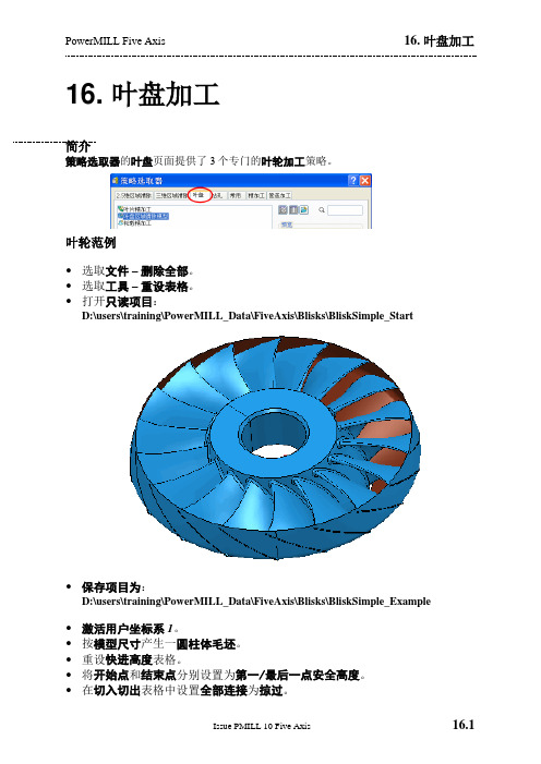 POWERMILL中文教程17